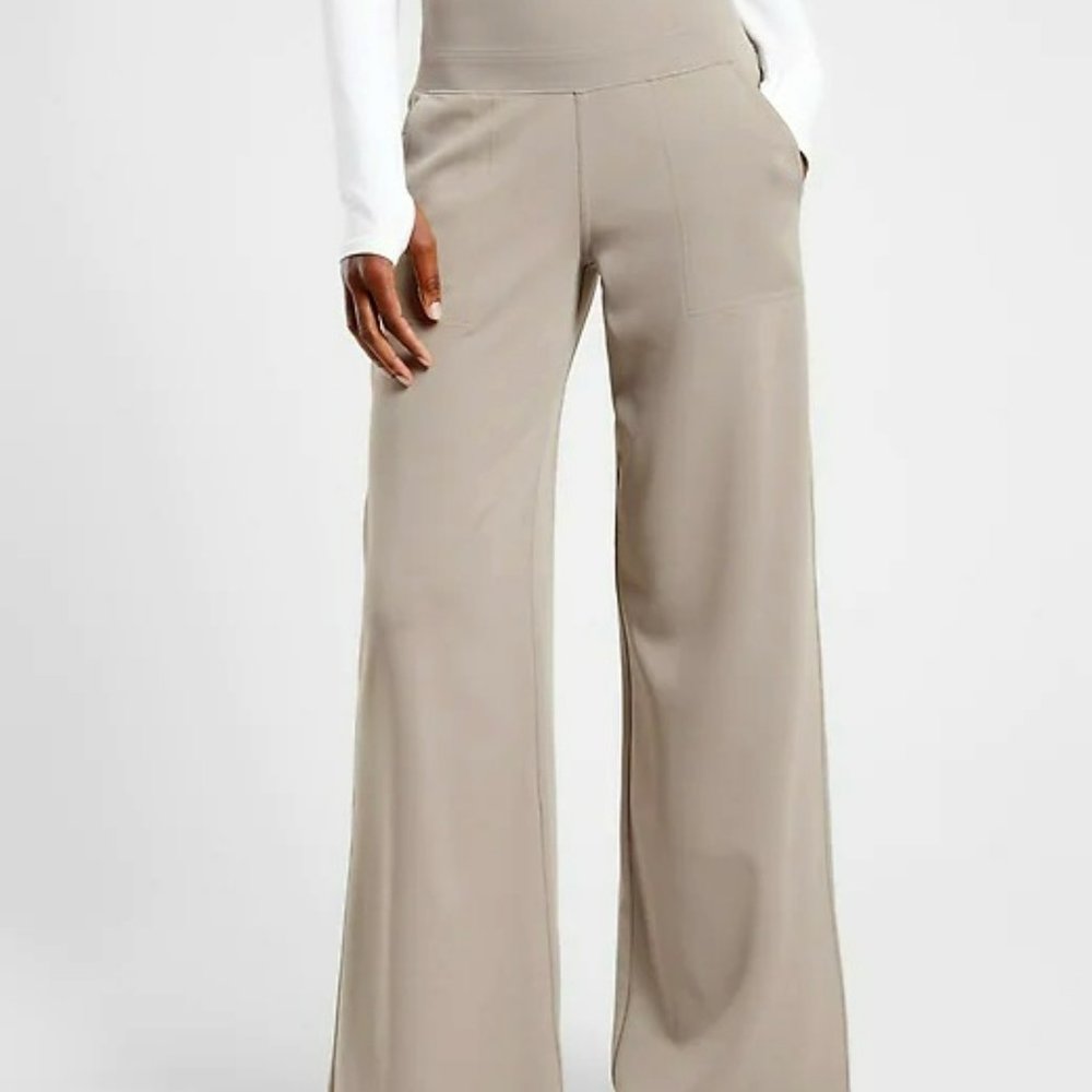 BLACK NWT Athleta Vine Wide Leg Pants
